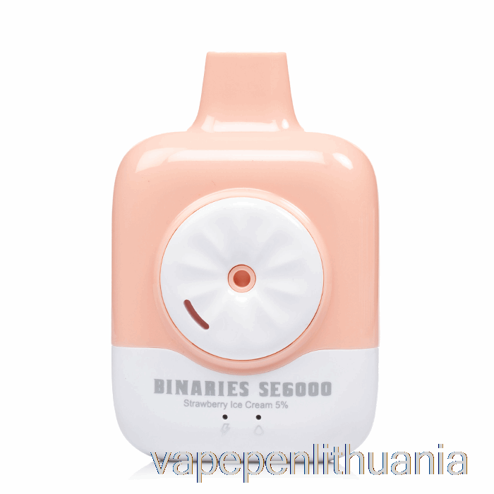 Horizon Binaries Se6000 Vienkartinis Braškių Ledų Vape Skystis